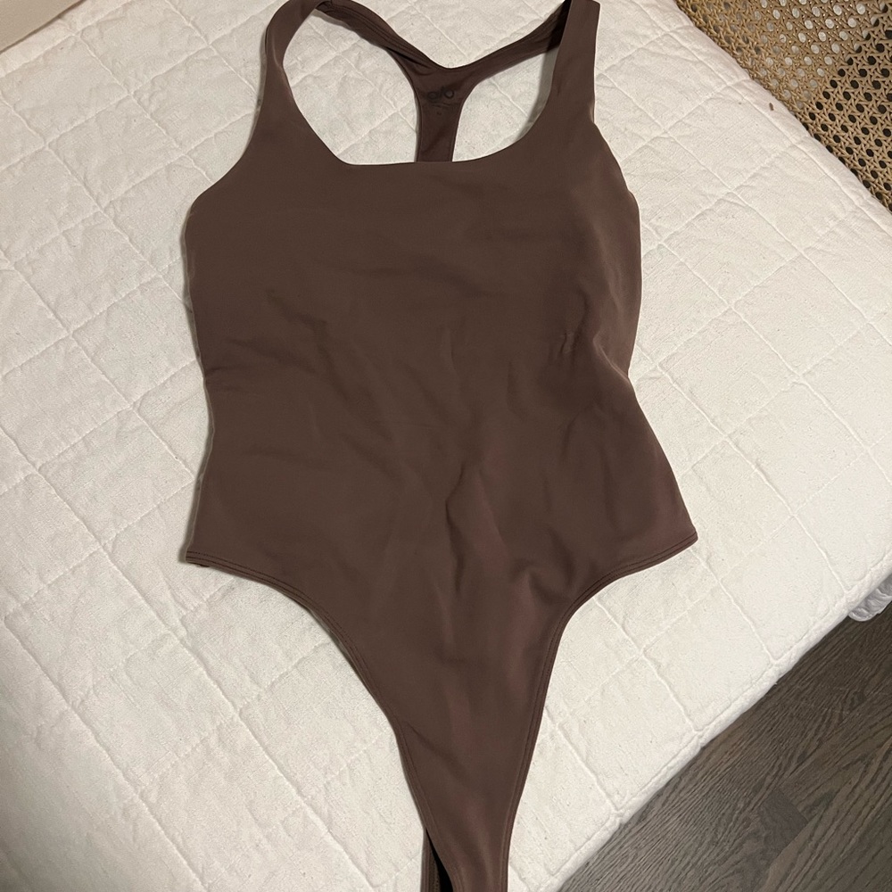Alo Yoga racer back bodysuit